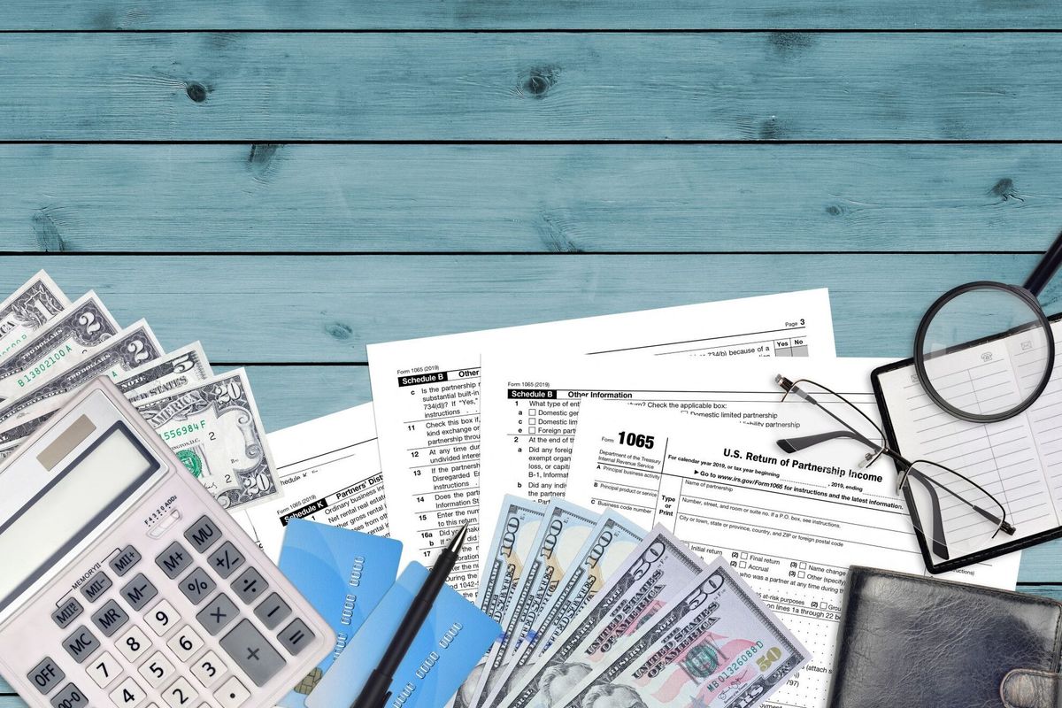 IRS form 1065 U.S. Return of partnership income