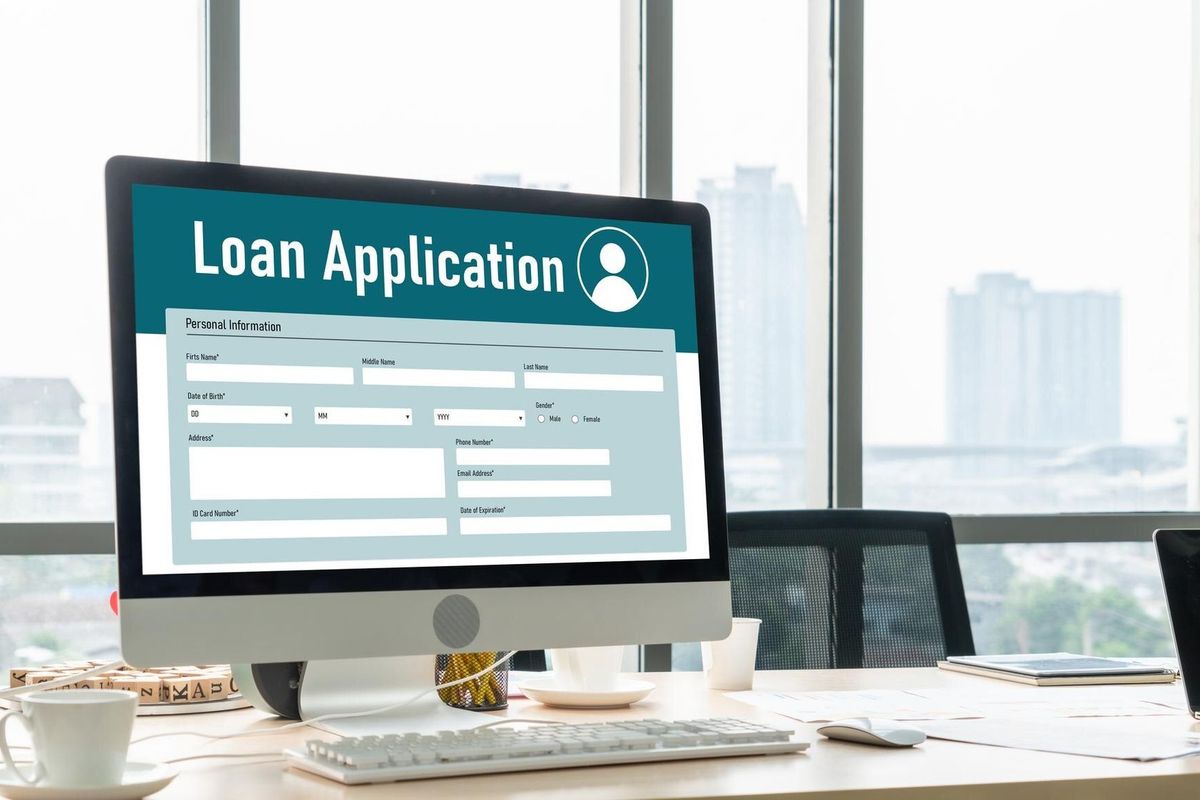Online loan application form for modish digital information collection
